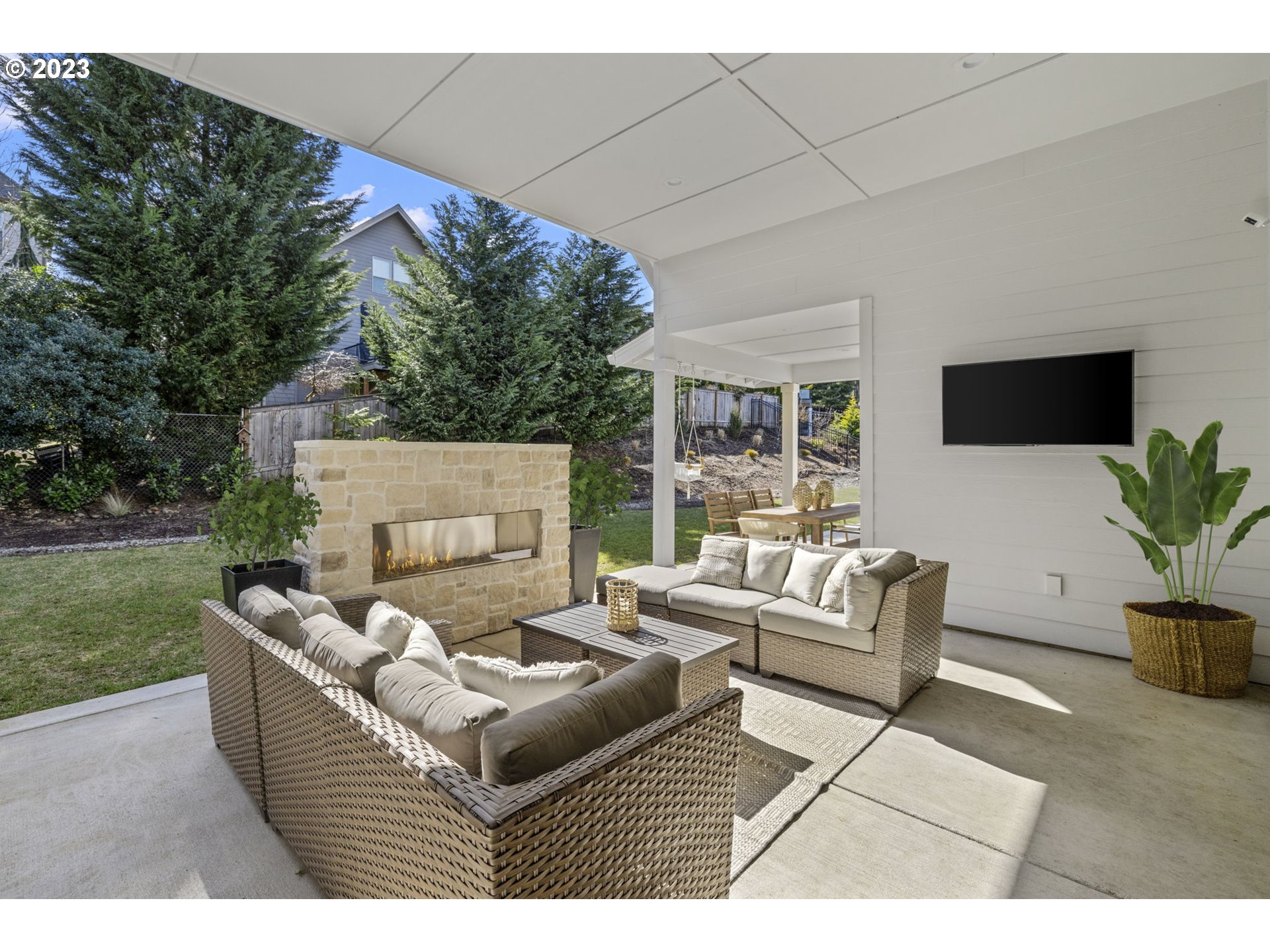 3410 Northwest McMaster Drive Camas, WA 98607 - Photo 36 of 43 a view of a couches in a patio with a yard