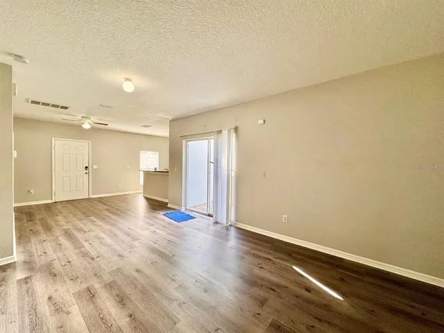 wooden floor in an empty room