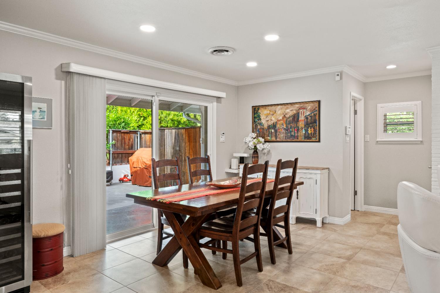 1325 Philomene Court Carmichael, CA 95608 - Photo 12 of 40 a view of a dining room with furniture window and outside view