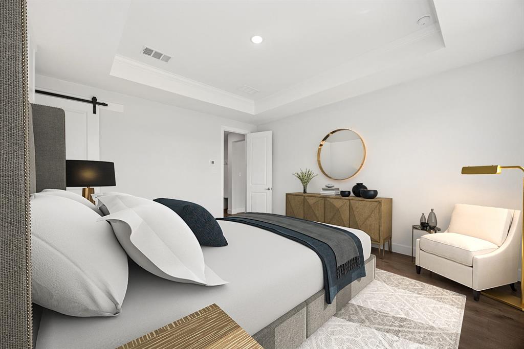 1317 Benjamin Trail Van Alstyne, TX 75495 - Photo 11 of 29 a bedroom with bed and a couch