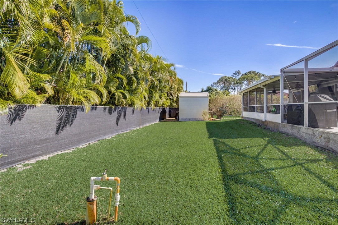 8337 Robin Road Fort Myers, FL 33967 - Photo 28 of 36 a view of a house with a yard