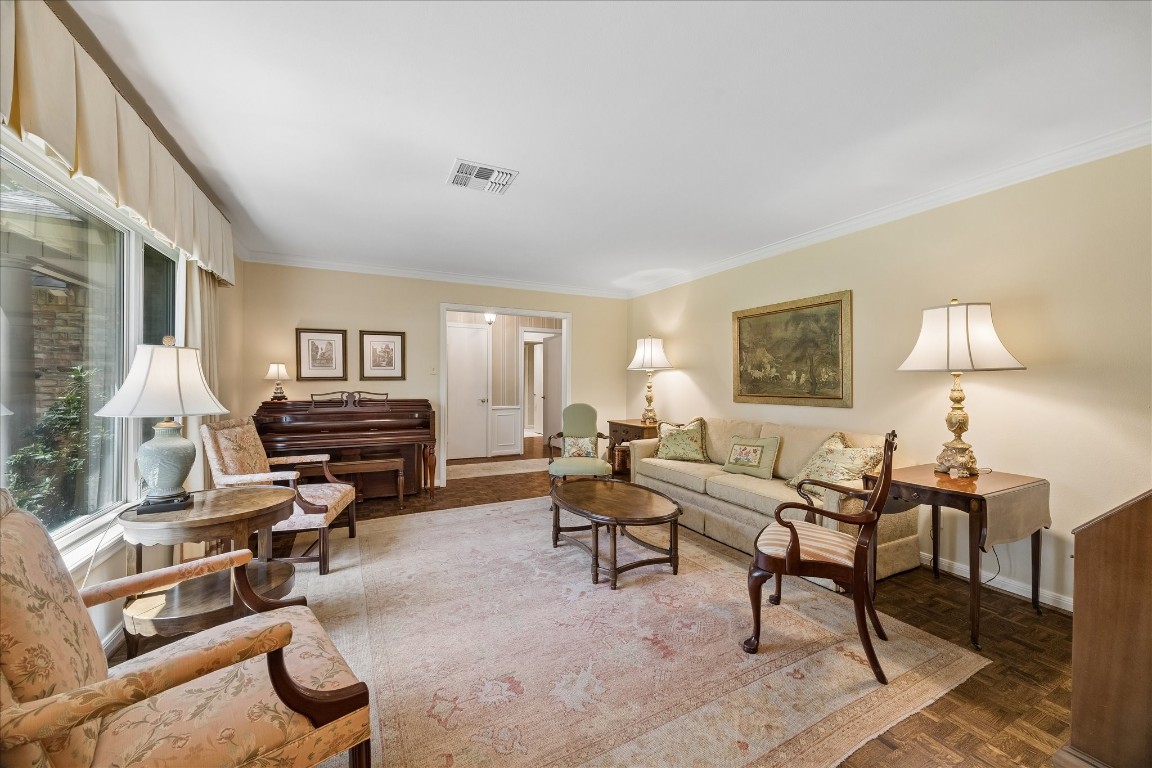 12206 Perthshire Road Houston, TX 77024 - Photo 15 of 30 Living room facing foyer.