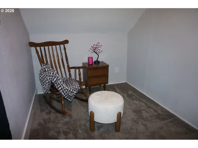a room with furniture