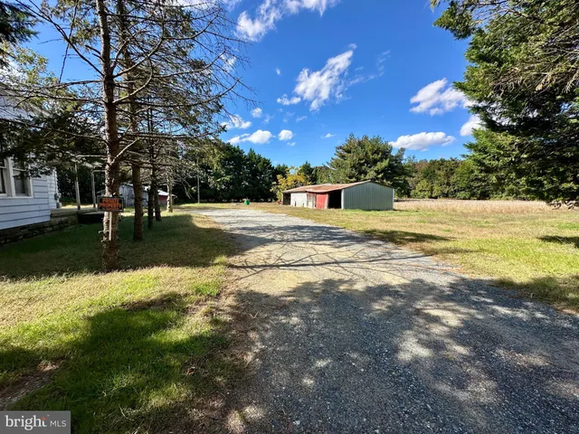 a view of a lake with houses