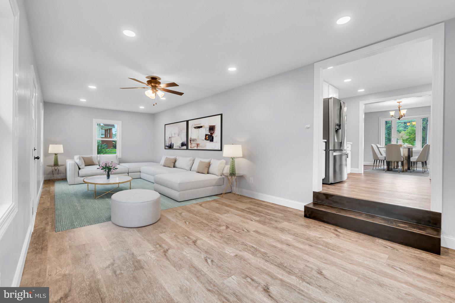 1400 Spring Avenue Rosedale, MD 21237 - Photo 2 of 32 Virtually staged first floor family room