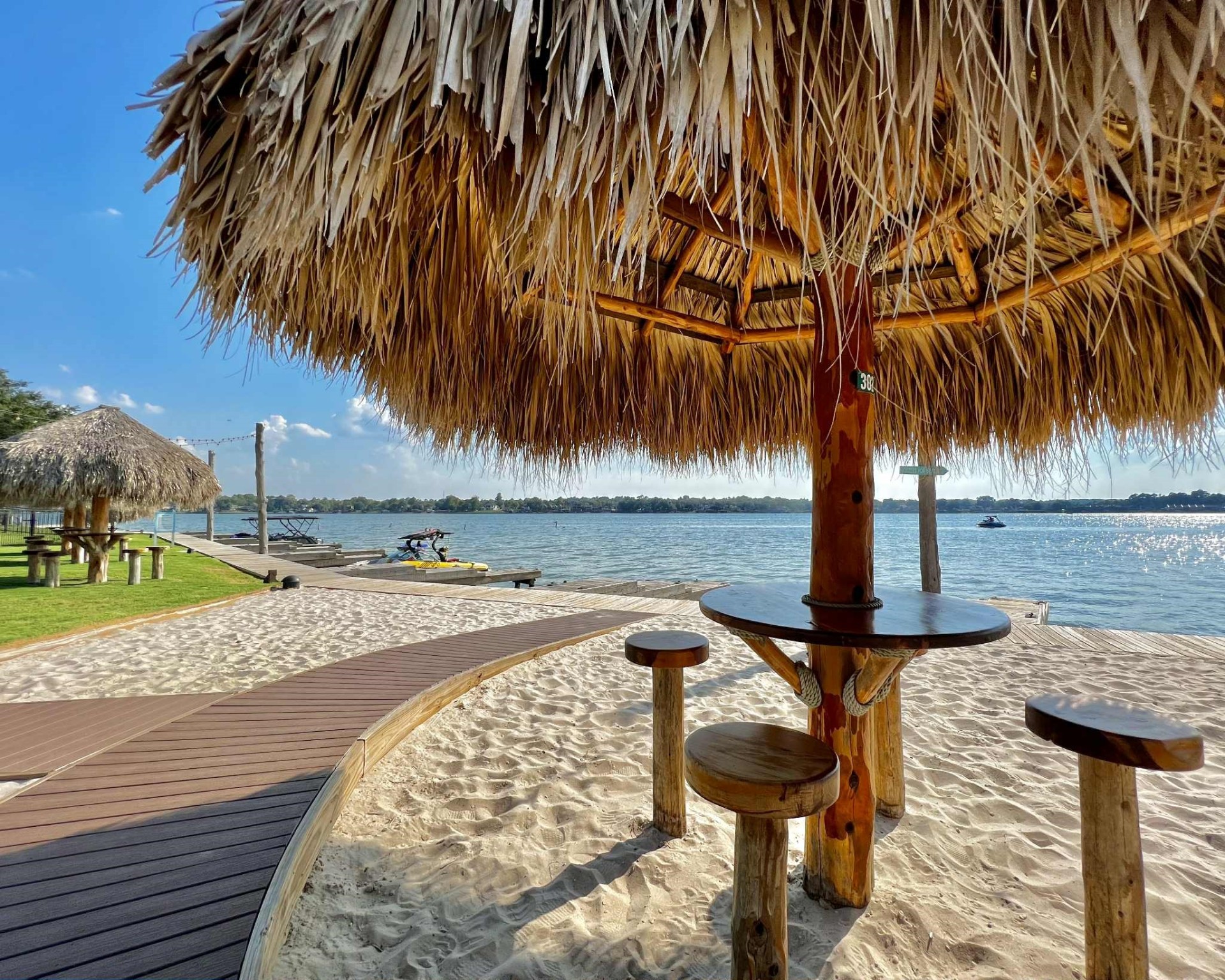 13151 Walden Road, Unit 142 Montgomery, TX 77356 - Photo 41 of 50 a view of a backyard and swimming pool
