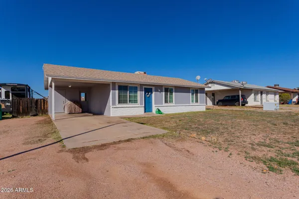 a front view of a house with a porch