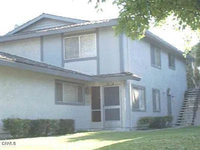 a view of a house with a outdoor space