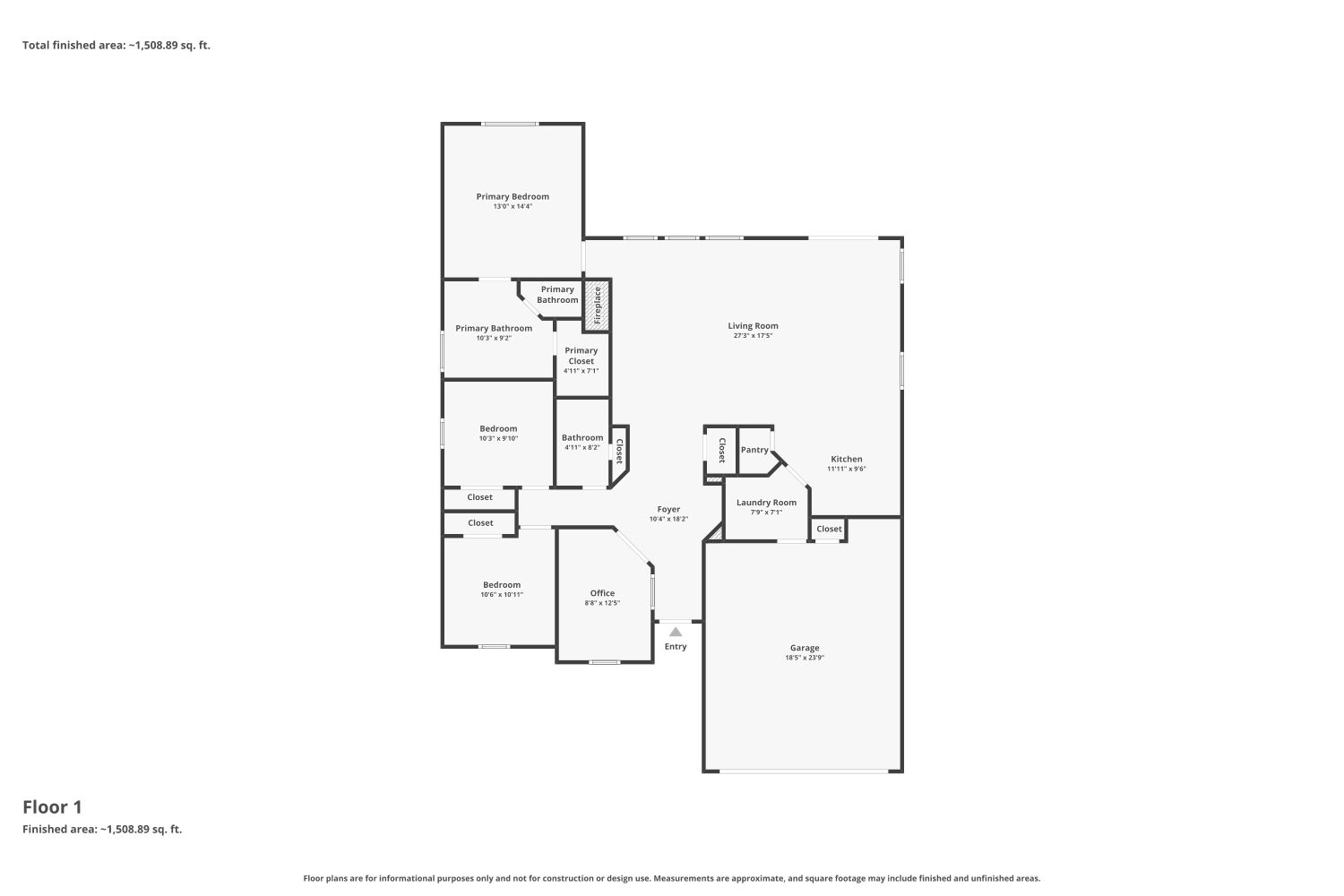 119 Stephen Lane Georgetown, TX 78626 - Photo 32 of 32 Visualize your future home with this thoughtfully laid-out and detailed floor plan.
