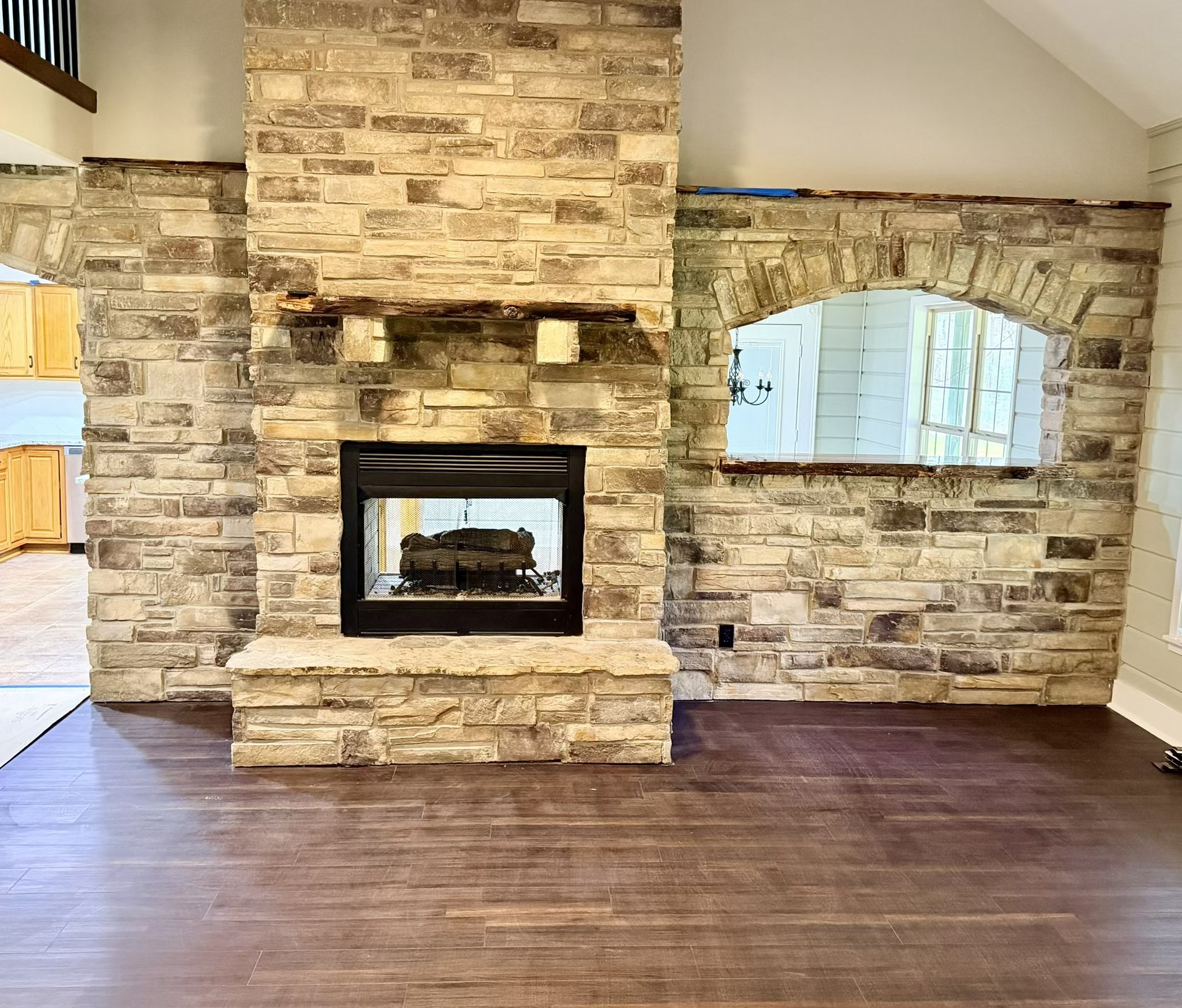 335 Walding Road Livingston, TX 77351 - Photo 2 of 23 a living room with a fireplace