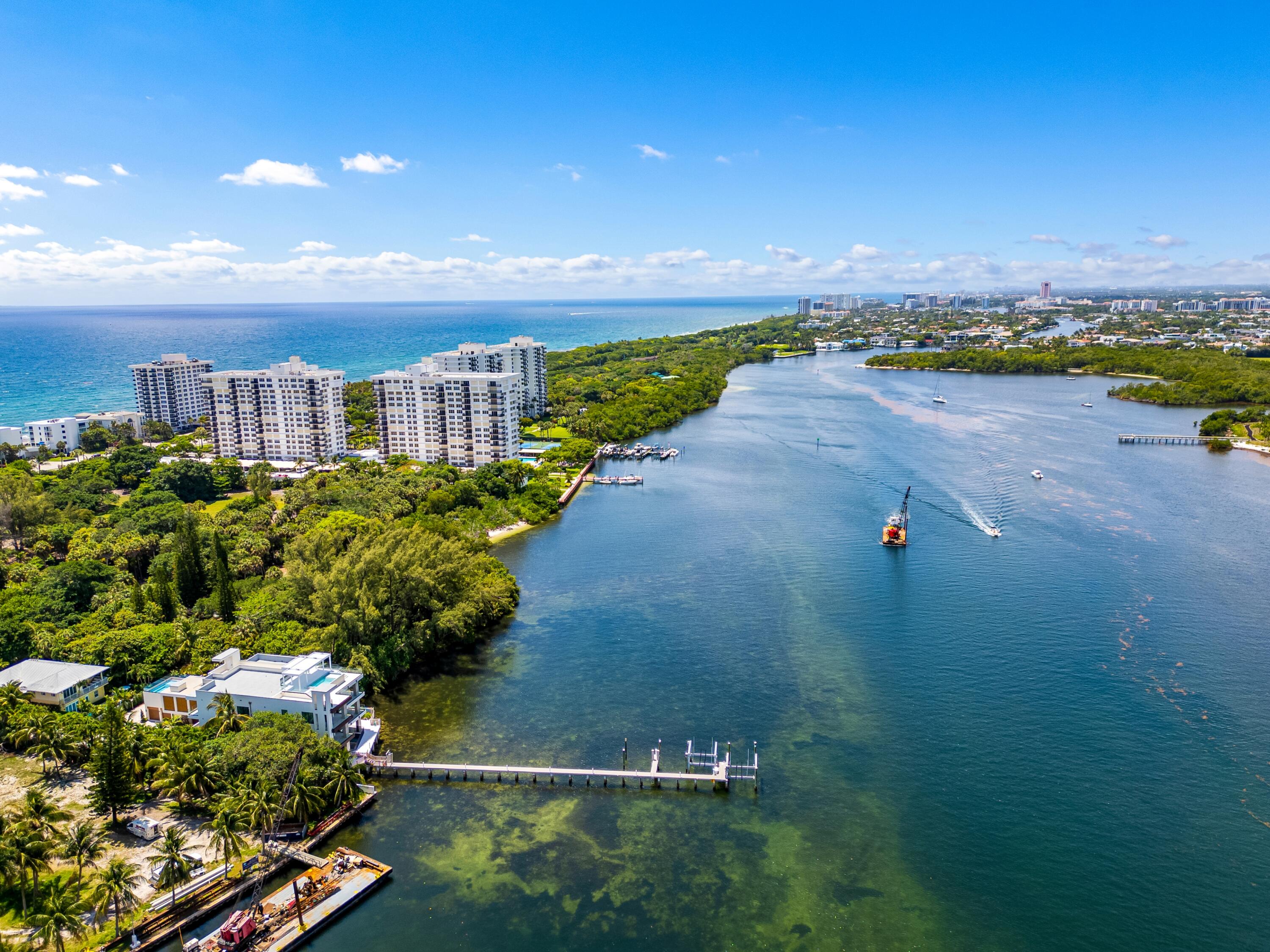 900 Lago Mar Lane, Unit PH Boca Raton, FL 33431 - Photo 54 of 58 a view of a city and ocean view