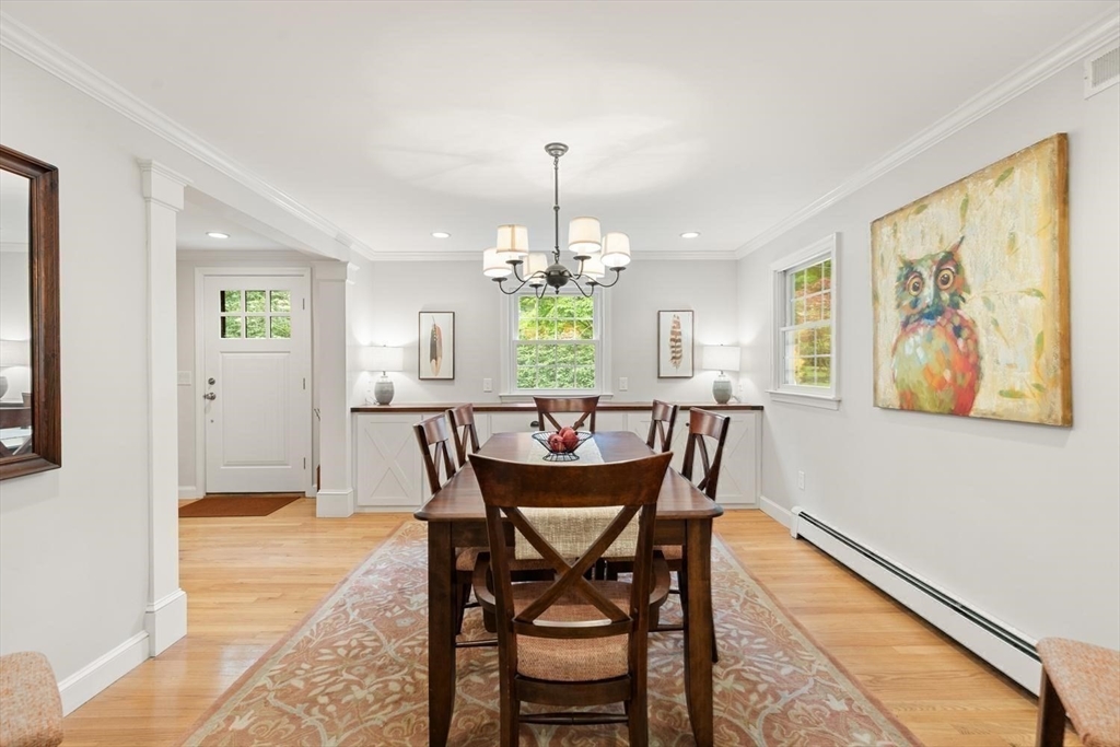 105 Thornberry Road Winchester, MA 01890 - Photo 14 of 35 a dining room with furniture and window