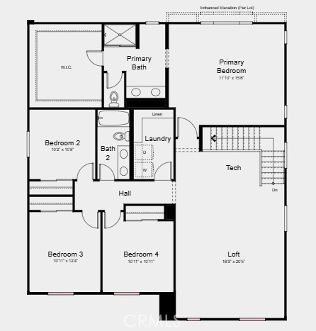 9551 Silverstein Drive Riverside, CA 92508 - Photo 16 of 16 Floor Plan Level 2