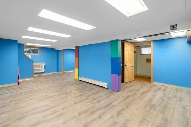 a view of empty room