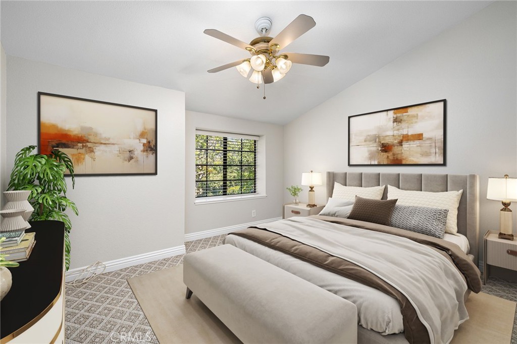 711 Santa Rosa San Dimas, CA 91773 - Photo 22 of 32 a bedroom with a bed and a window