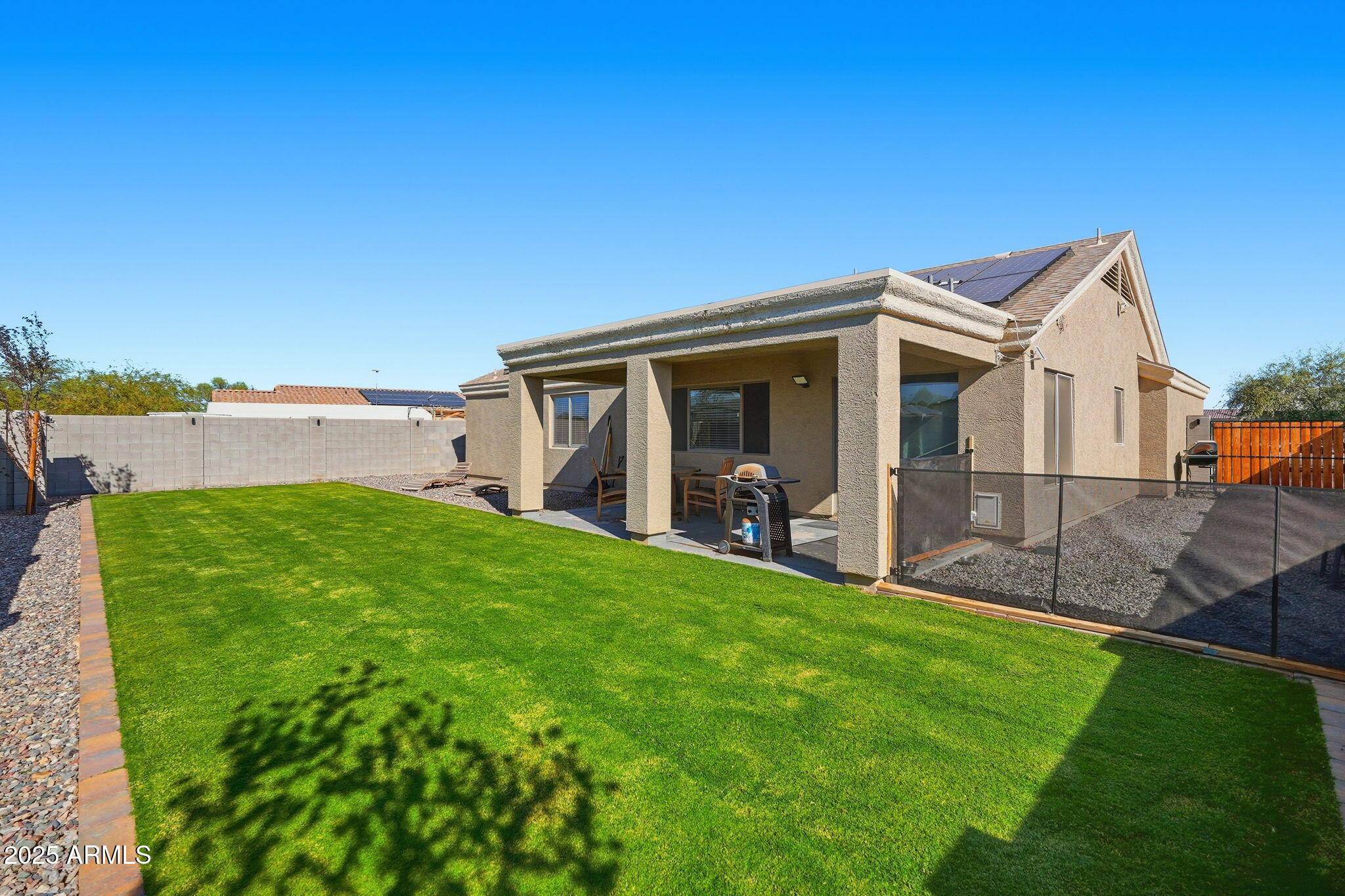 15200 South Redondo Road Arizona City, AZ 85123 - Photo 2 of 36 Beautifully Landscaped Backyard