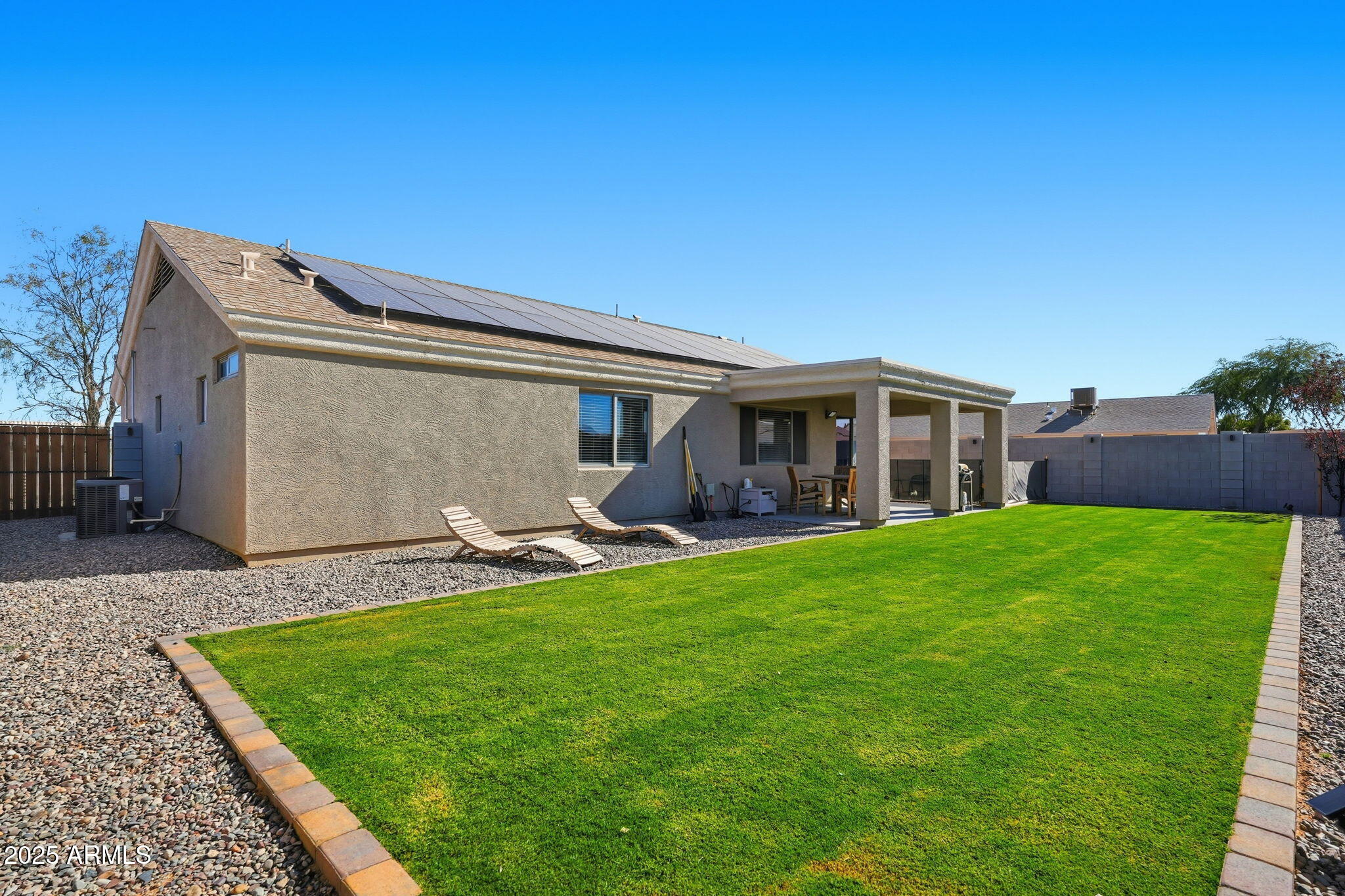 15200 South Redondo Road Arizona City, AZ 85123 - Photo 33 of 36 Beautifully Landscaped Backyard