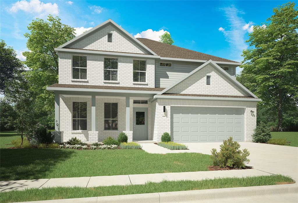 1908 Sandpiper Way Princeton, TX 75407 - Photo 1 of 25 a front view of a house with a yard and garage