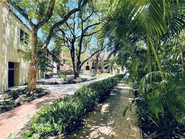 a front view of a house with a plant