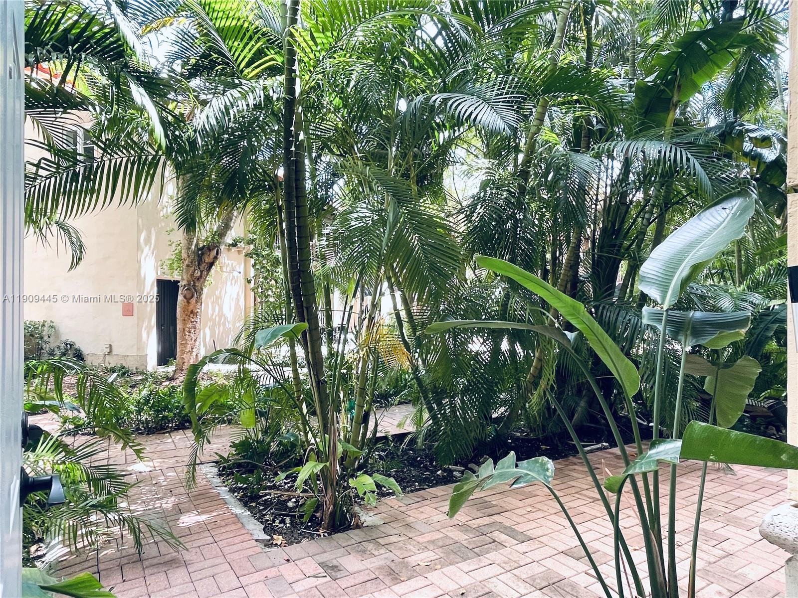 888 Douglas Road, Unit 119 Coral Gables, FL 33134 - Photo 31 of 36 a view of outdoor space and yard