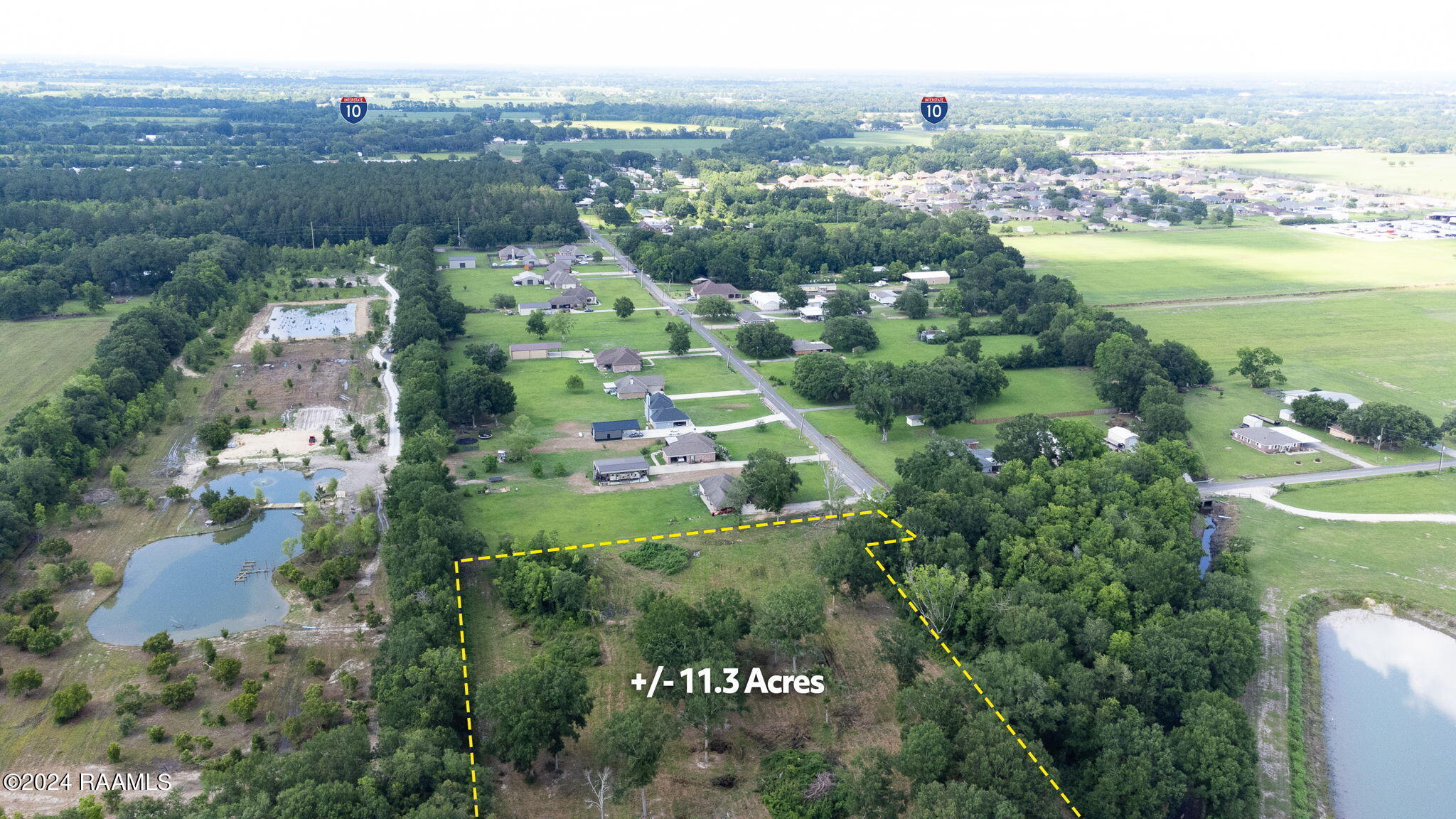 233 Hollier Road Duson, LA 70529 - Photo 3 of 7 3-web-or-mls-233 Hollier Rd Aerials-2