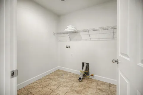 a bathroom with a window