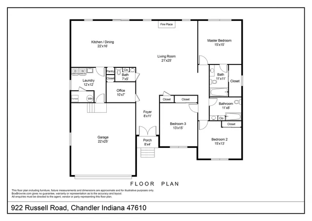 $419,900 | 922 Russell Road, Chandler, IN 47610