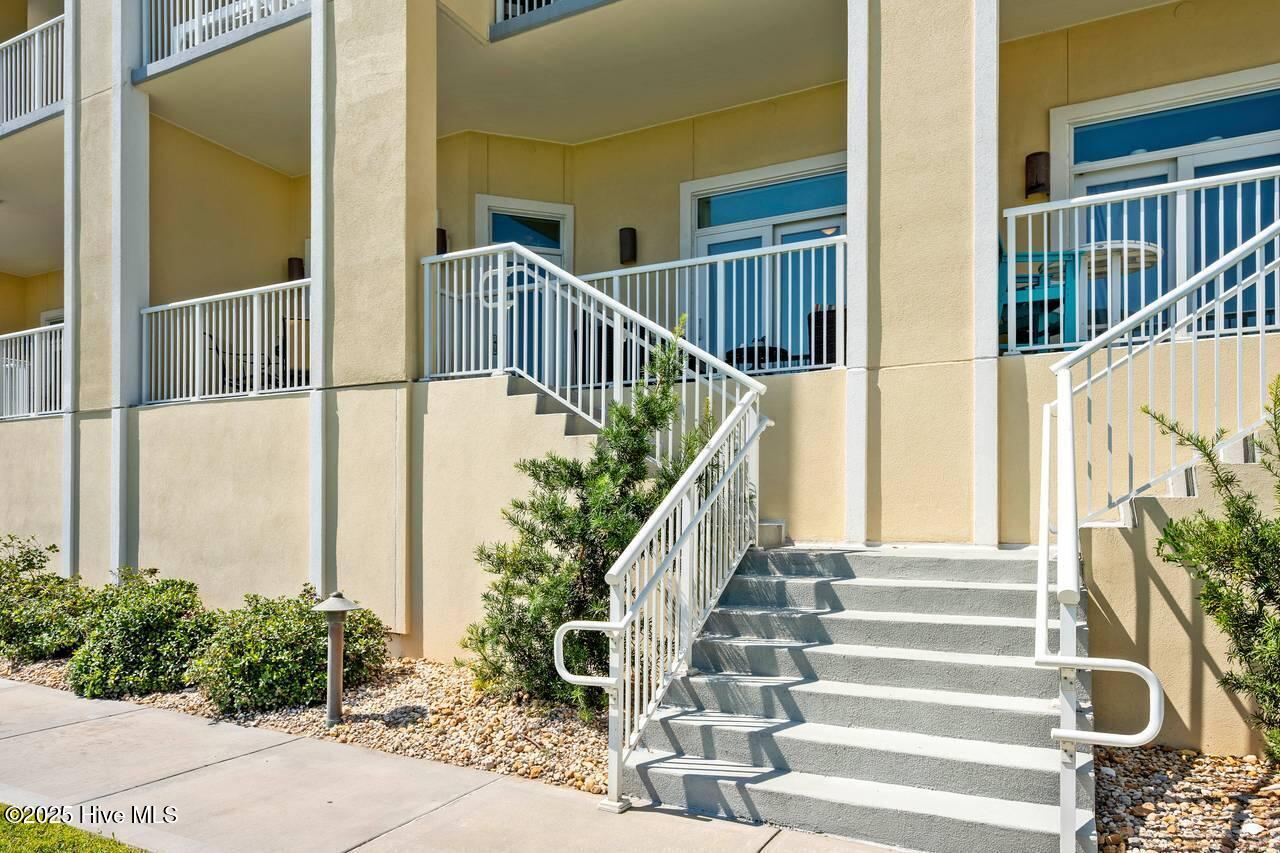 1435 Salter Path Road, Unit E1 Indian Beach, NC 28512 - Photo 33 of 65 GVE1 balcony 5