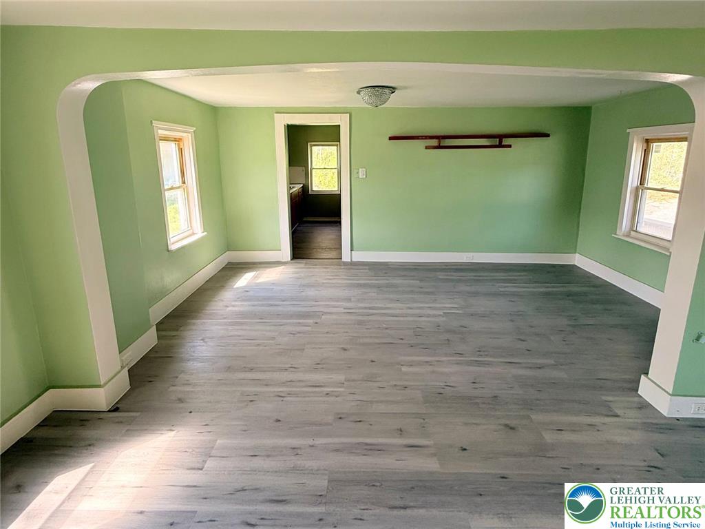 3420 Little Gap Road Palmerton, PA 18071 - Photo 6 of 26 a view of a room with wooden floor and a window