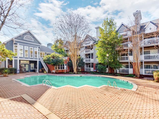 a view of a building with a outdoor space