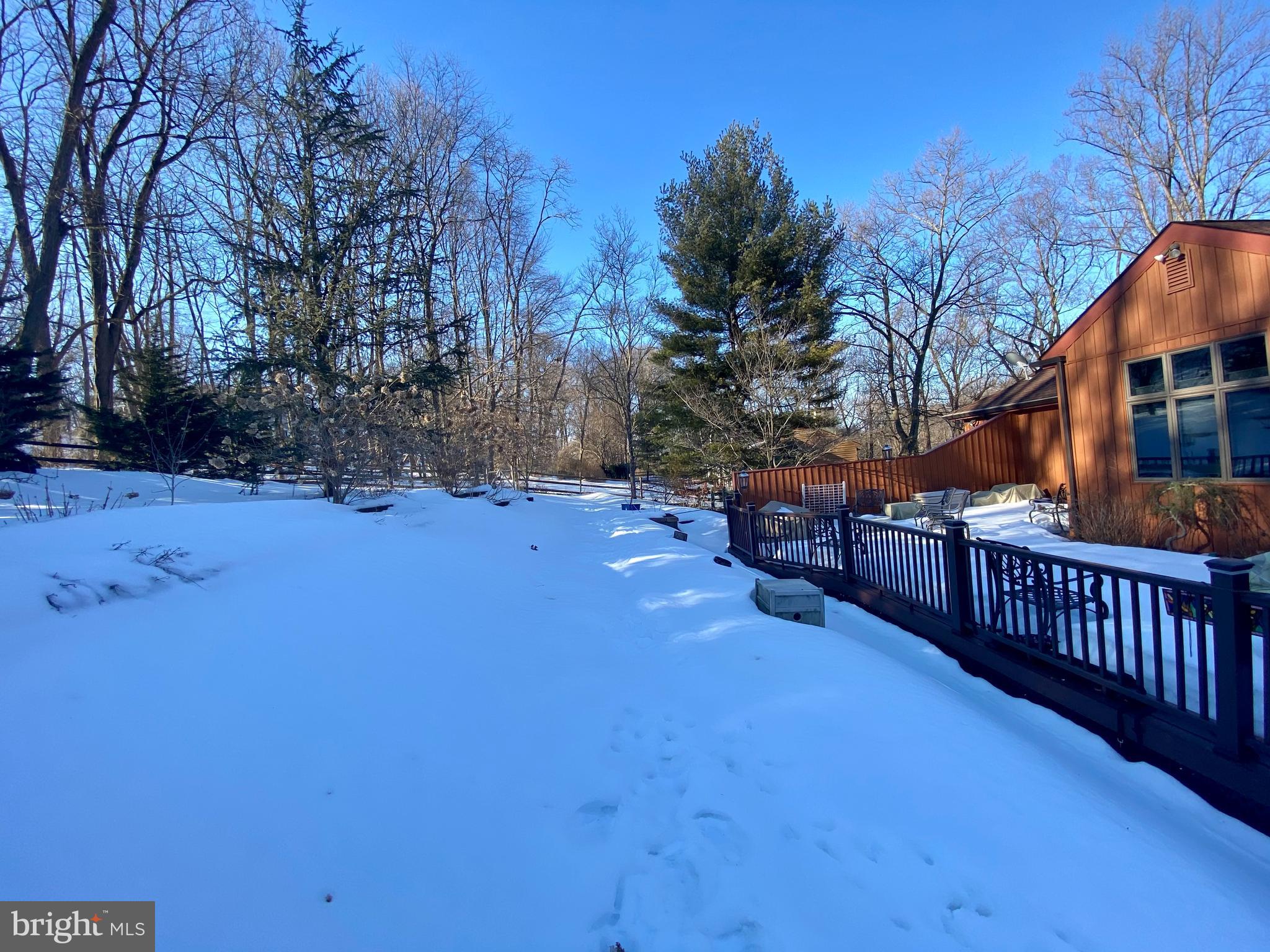 837 Old State Road Berwyn, PA 19312 - Photo 17 of 24 VIEW ONTO BACKYARD