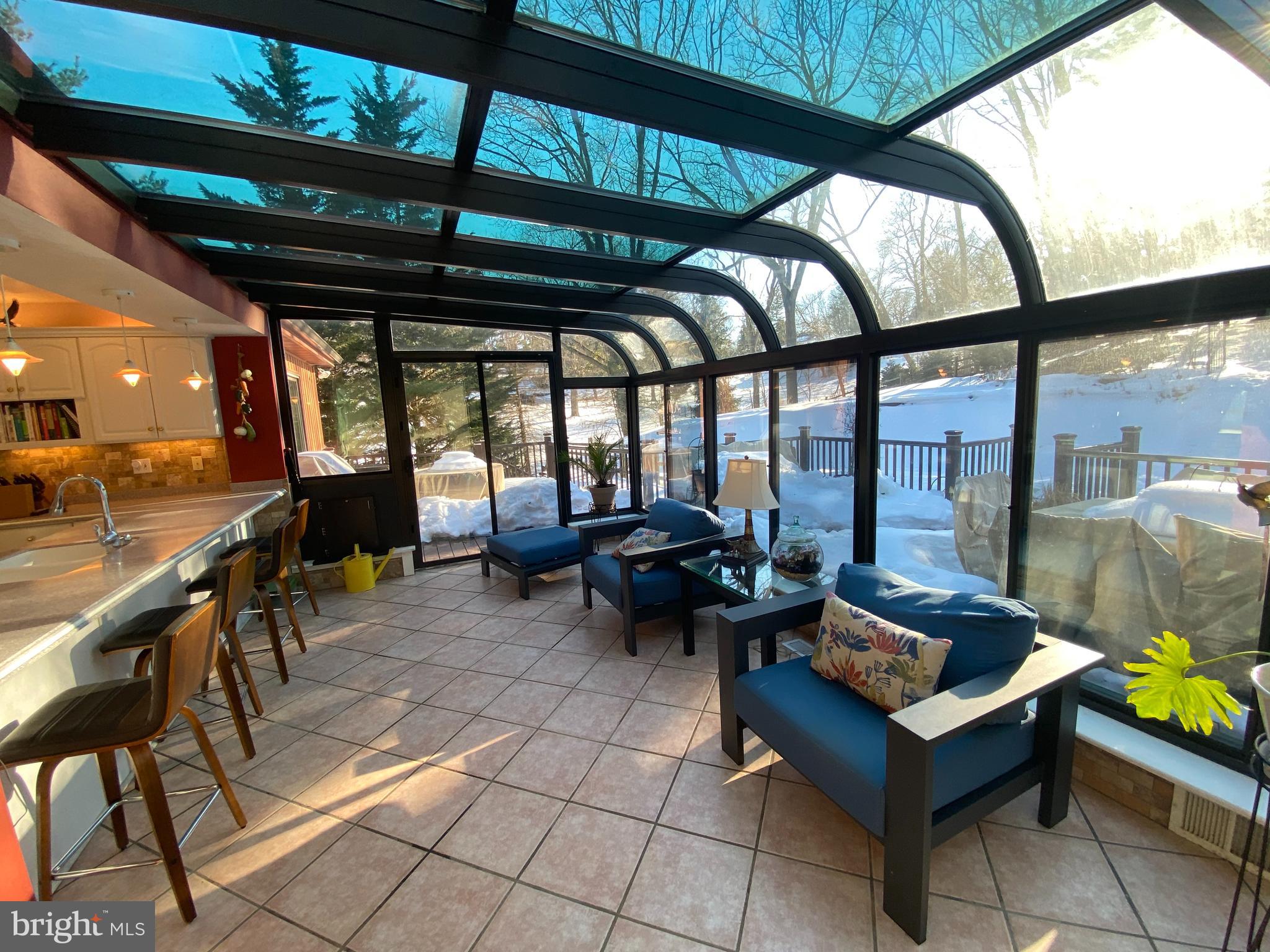 837 Old State Road Berwyn, PA 19312 - Photo 5 of 24 VIEW FROM SUN ROOM