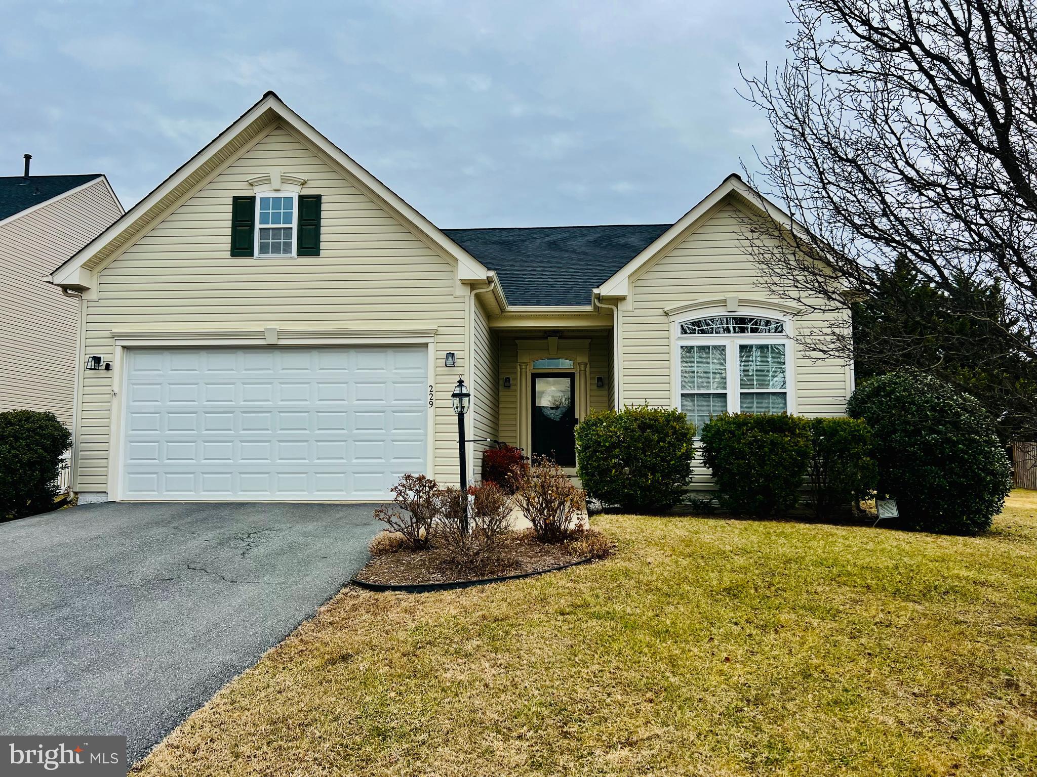 229 Stephens Run Street Stephens City, VA 22655 - Photo 1 of 2 a view of a house with yard and plants