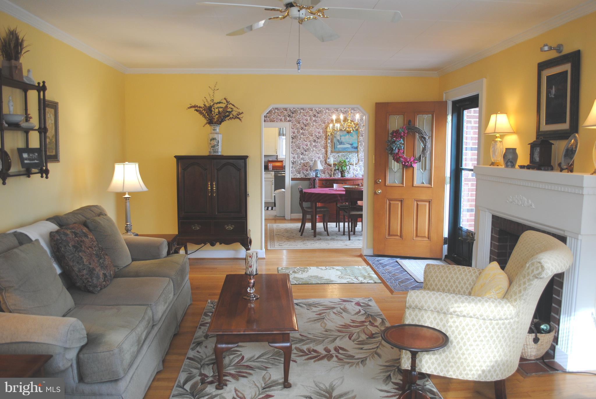 6716 Cherry Hill Road Baldwin, MD 21013 - Photo 8 of 28 Living Room Spacious Living Rm, Wood Burning Fplc