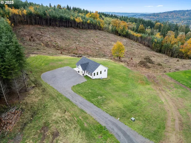 a view of a lake with a mountain
