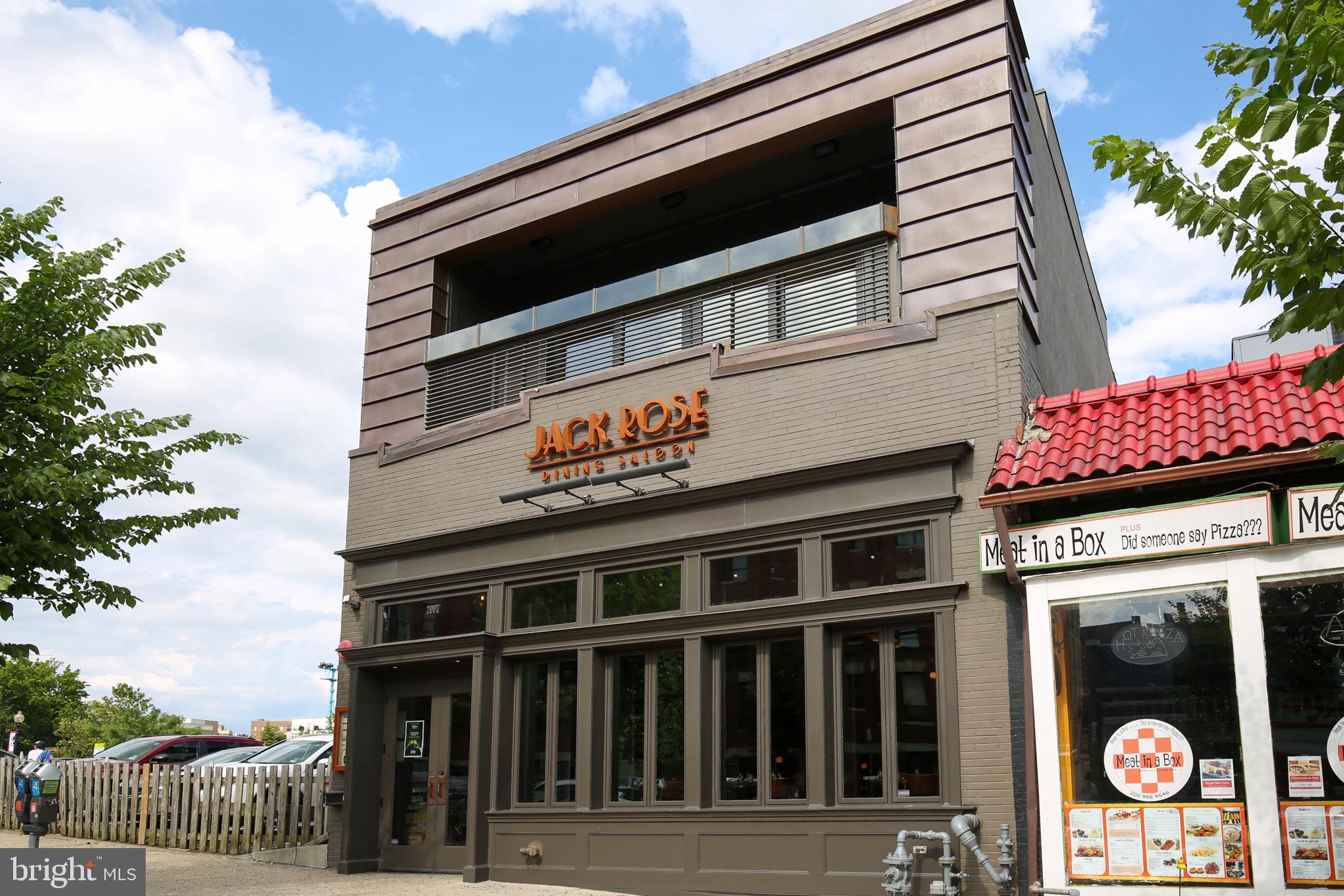 1641 V Street Northwest Washington, DC 20009 - Photo 34 of 36 a front view of multi story residential apartment building with entryway