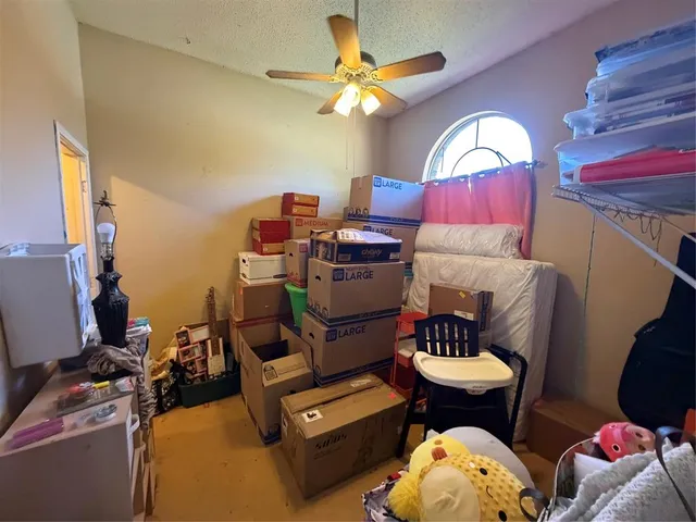 a room with storage and utility