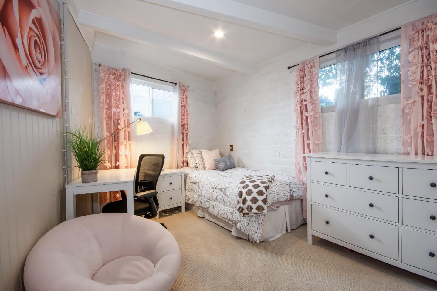 340 Jarvis Court Sunnyvale, CA 94086 - Photo 13 of 18 a bedroom with furniture and windows