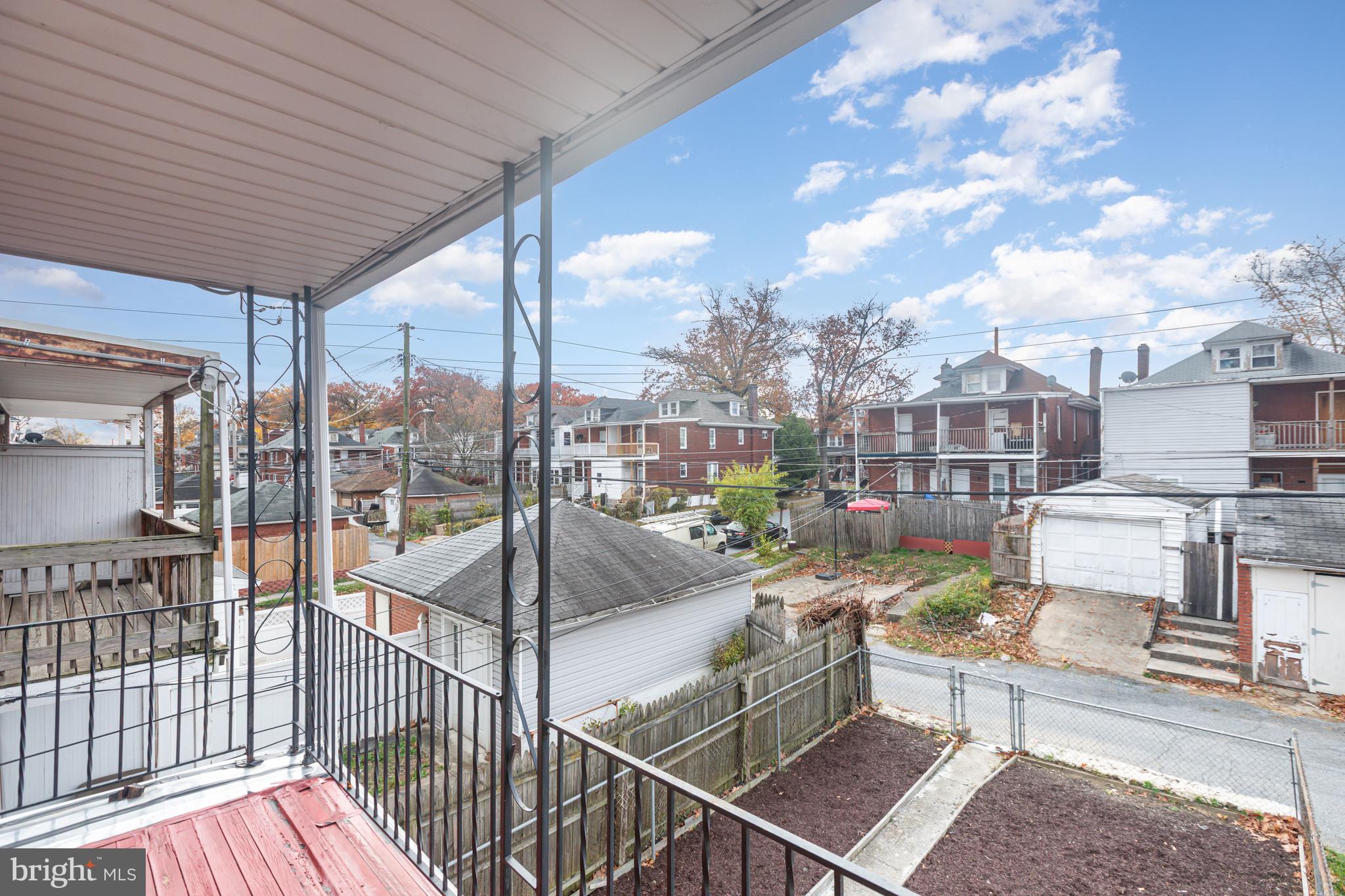 1204 North 16th Street Harrisburg, PA 17103 - Photo 28 of 30 a view of a balcony with city view