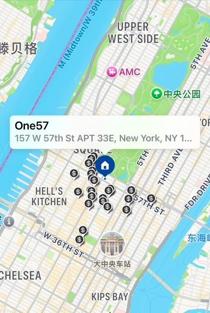 157 West 57th Street, Unit 33E Manhattan, NY 10019 - Photo 11 of 12 Map