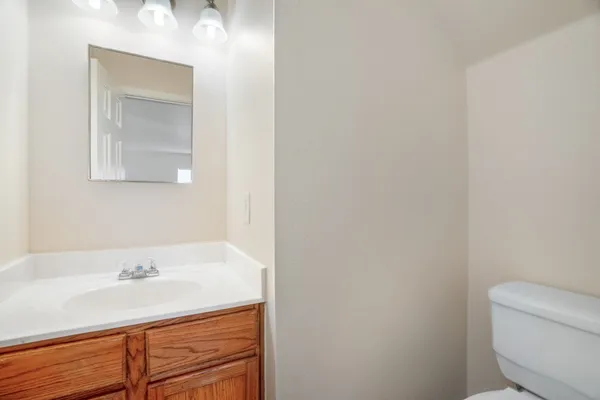 a bathroom with a sink and a toilet