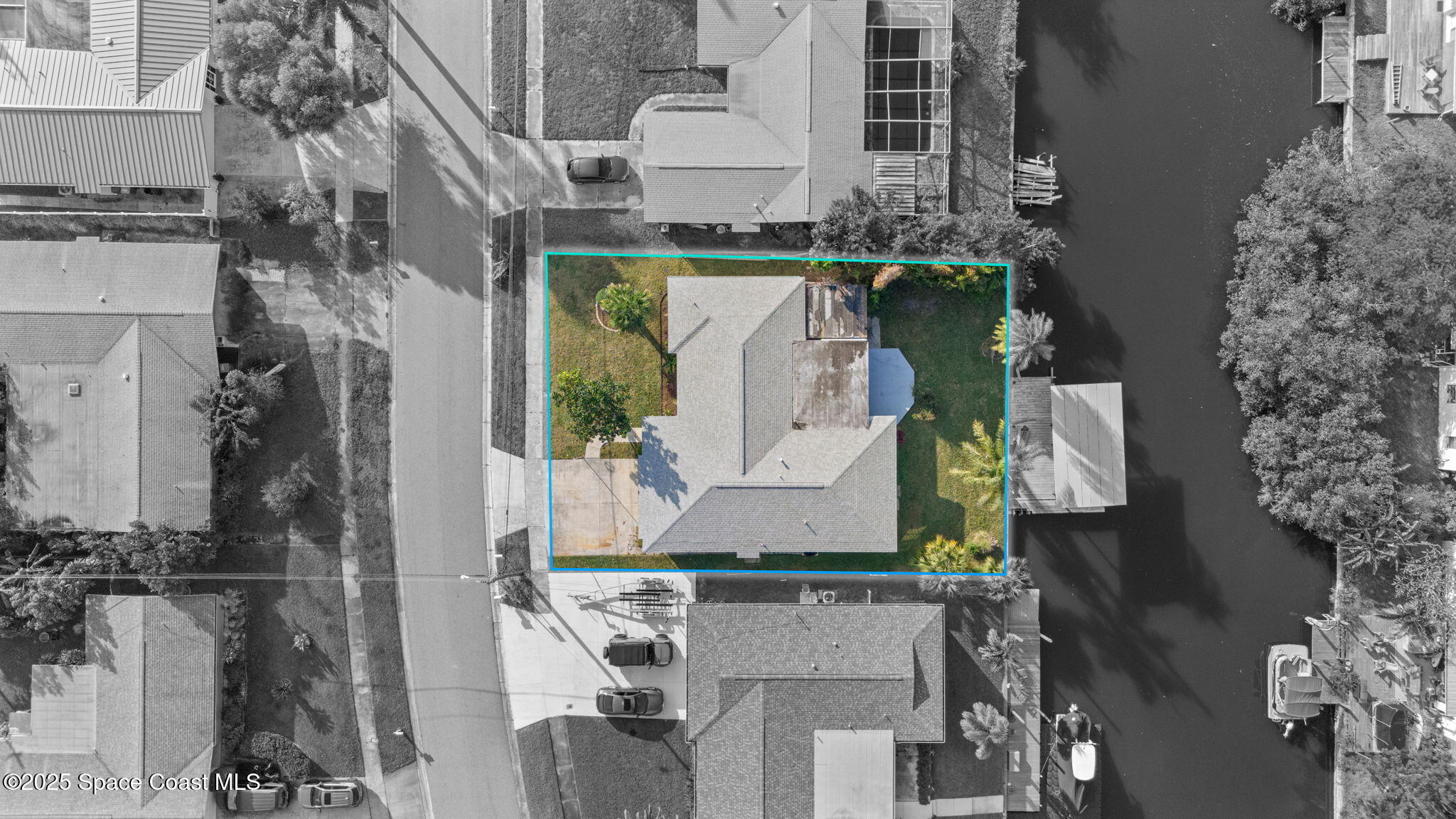 1390 Island Drive Merritt Island, FL 32952 - Photo 38 of 48 47-web-or-mls-Lot Lines