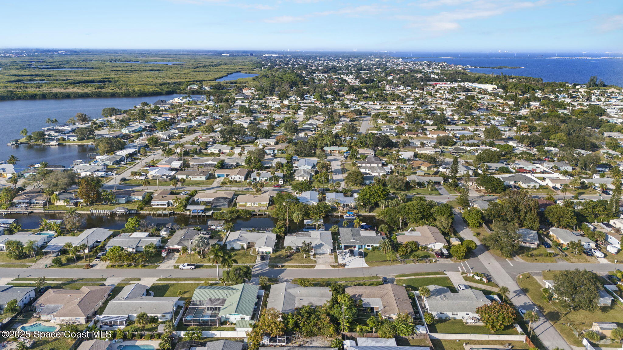 1390 Island Drive Merritt Island, FL 32952 - Photo 41 of 48 51-web-or-mls-ISLAND_DRONE1