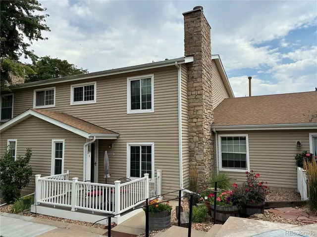 a front view of a house with a porch