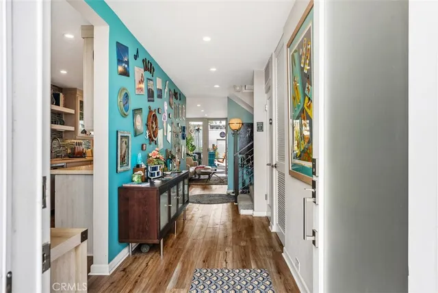 a very nice looking room with a large window