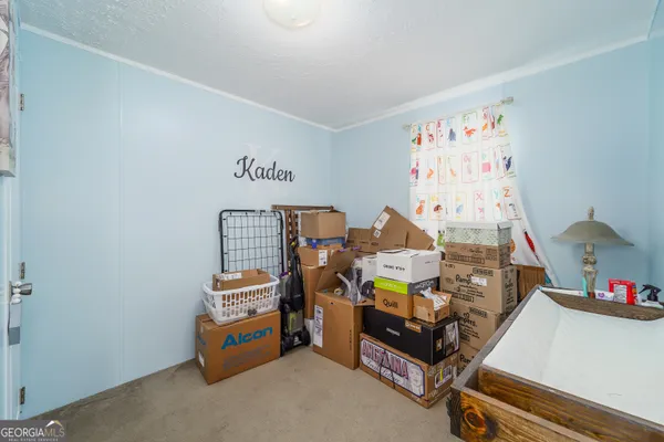 a room with toys and a table