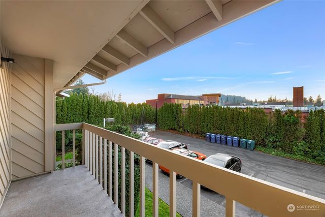 a view of a two chair in the balcony