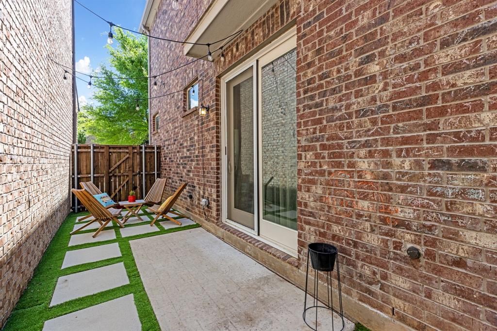 620 Ansley Way Allen, TX 75013 - Photo 29 of 31 a view of a bench in the patio