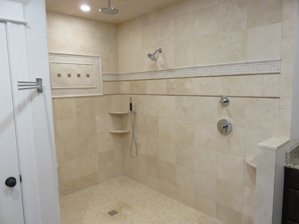 12 Maple Street Newton, MA 02466 - Photo 14 of 28 a bathroom with a shower