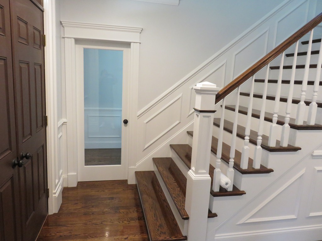 12 Maple Street Newton, MA 02466 - Photo 17 of 28 a view of an entryway with wooden floor